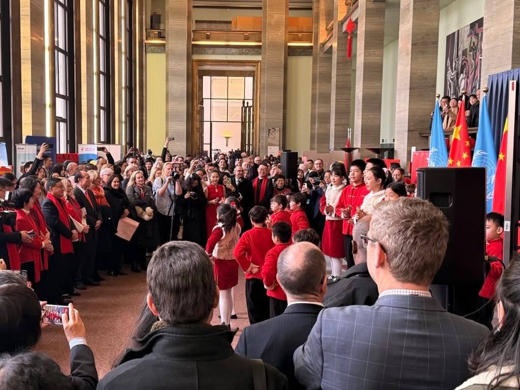 Célébration de la fête du printemps chinois au Palais des Nations : un moment de dialogue interculturel et de coopération internationale